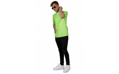 T-SHIRT NEON GROEN   (MAAT S)